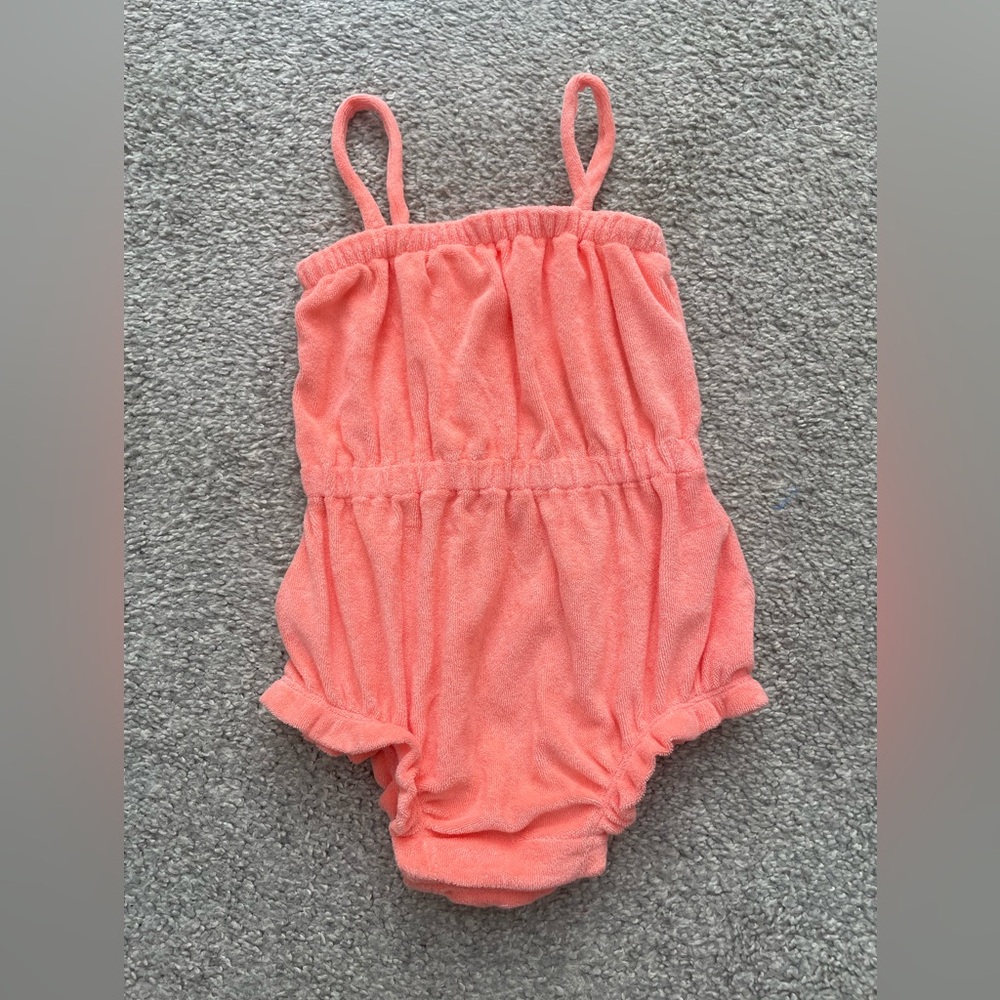 Girls 12-18 months Gap Terrycloth Romper